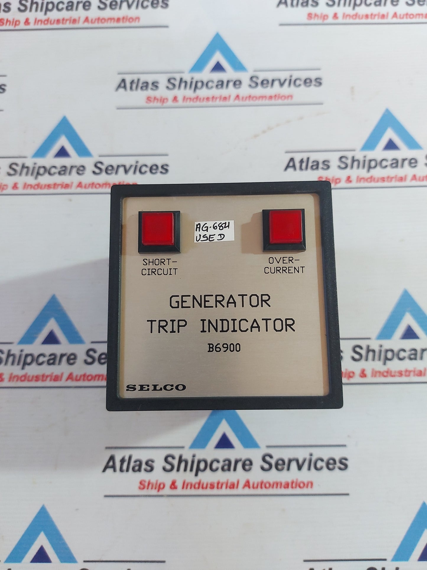 SELCO B6900 GENERATOR TRIP INDICATOR AG684