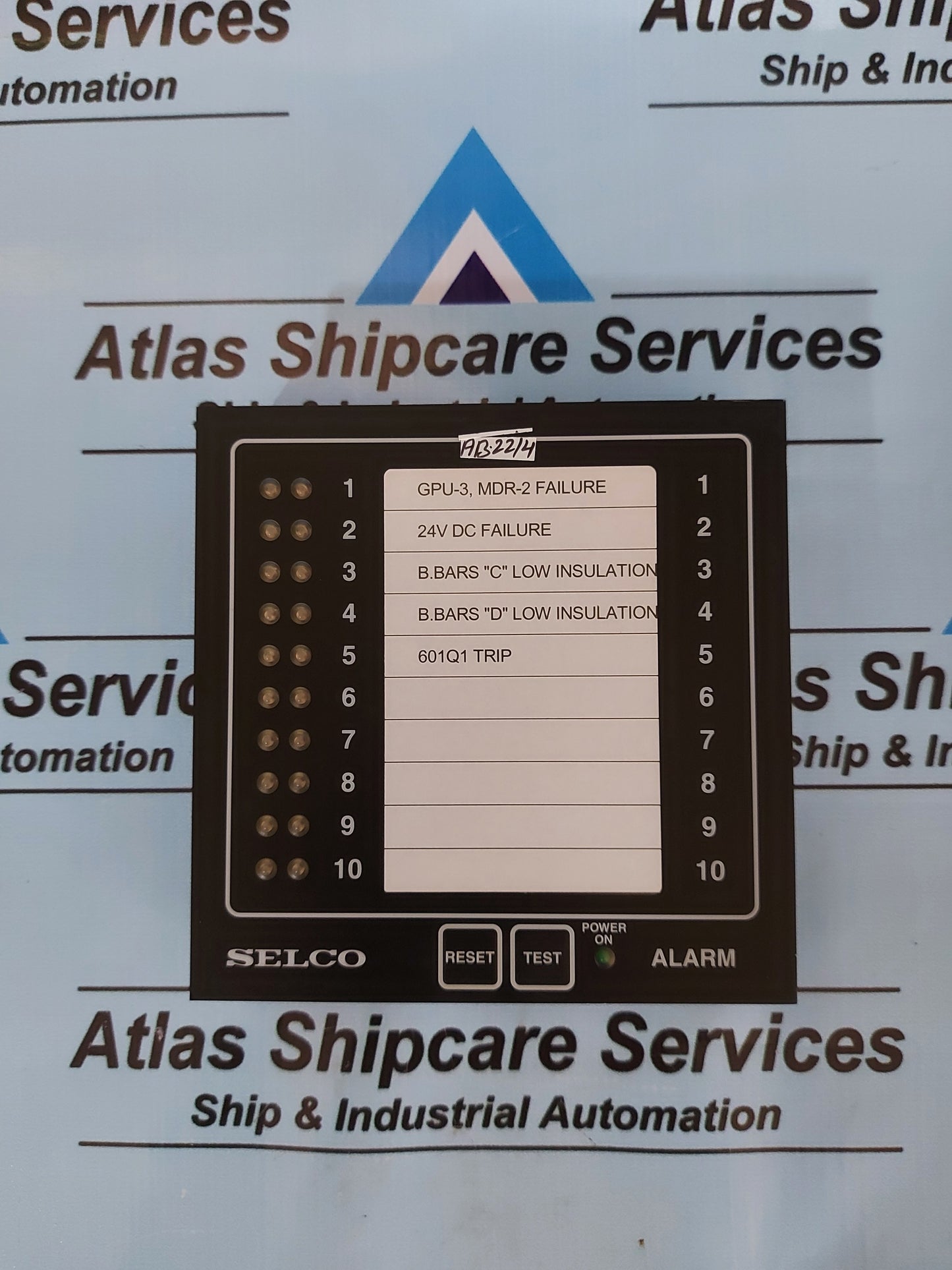 SELCO M1000.0080 ALARM MONITOR