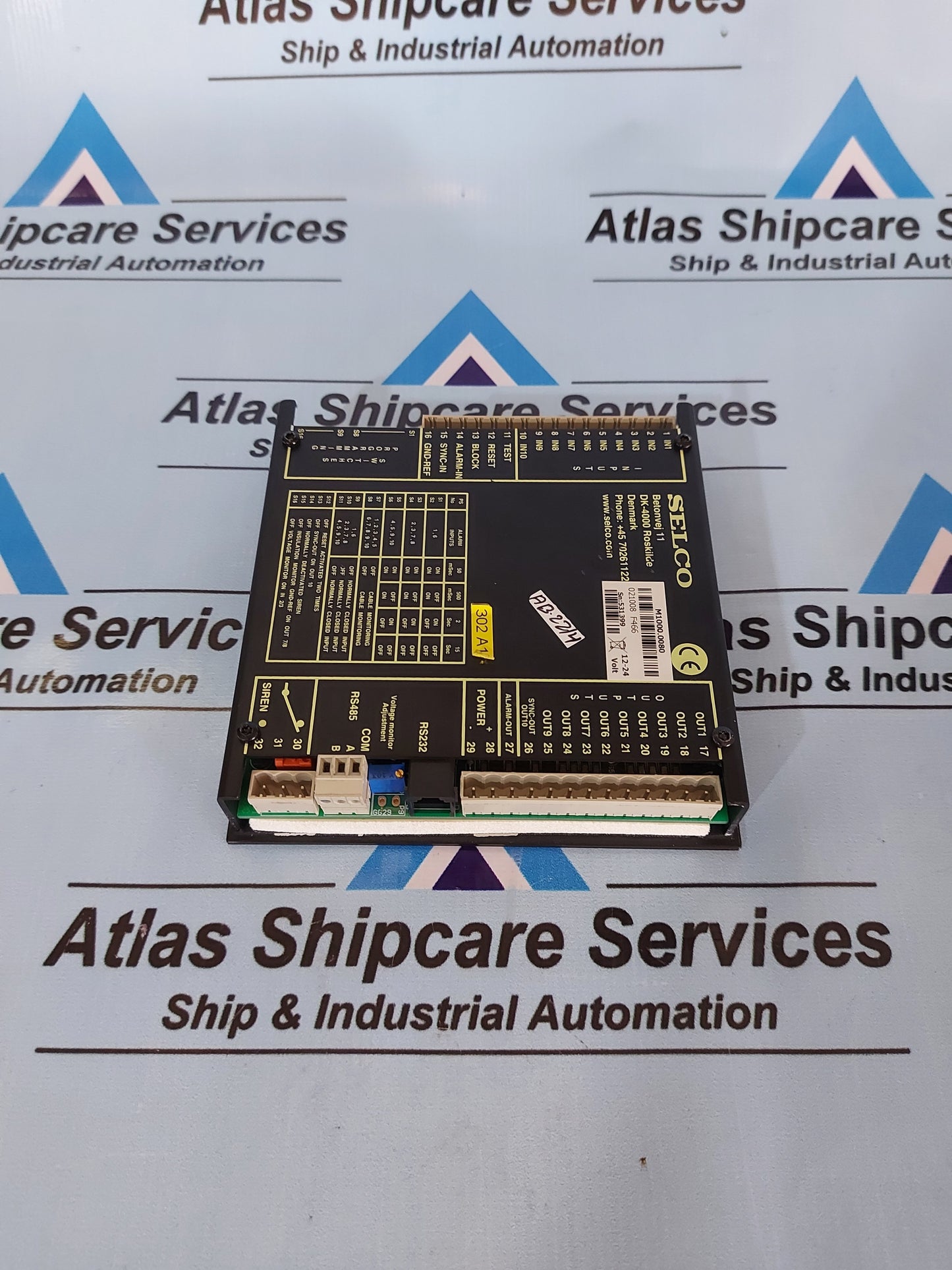 SELCO M1000.0080 ALARM MONITOR