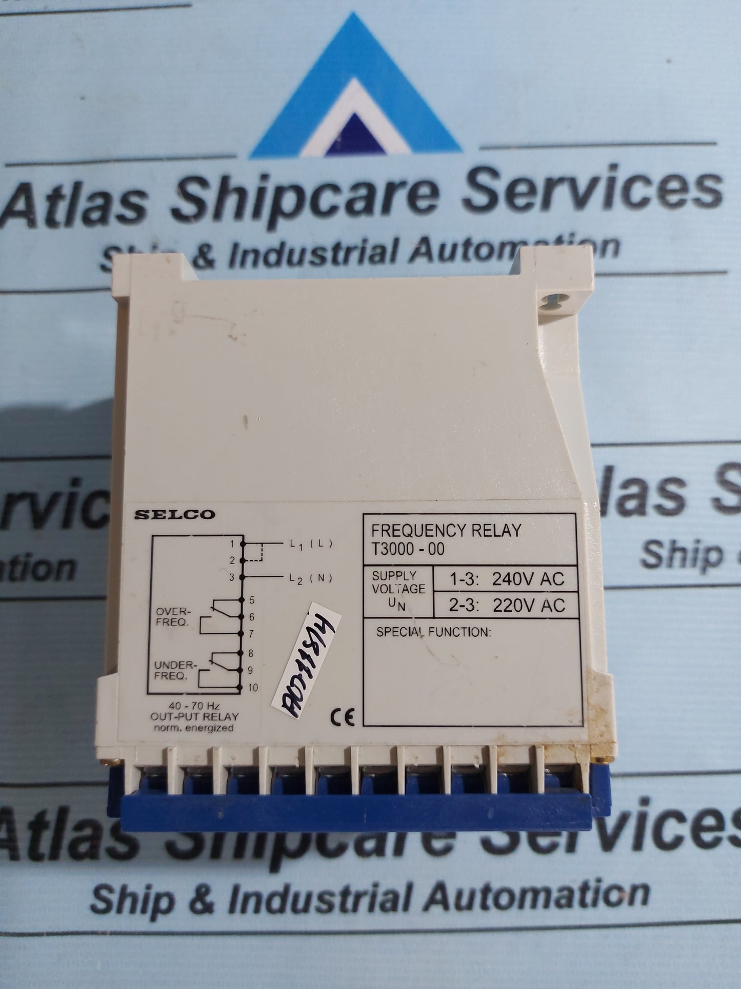 SELCO T3000 FREQUENCY RELAY T3000-00 AG118