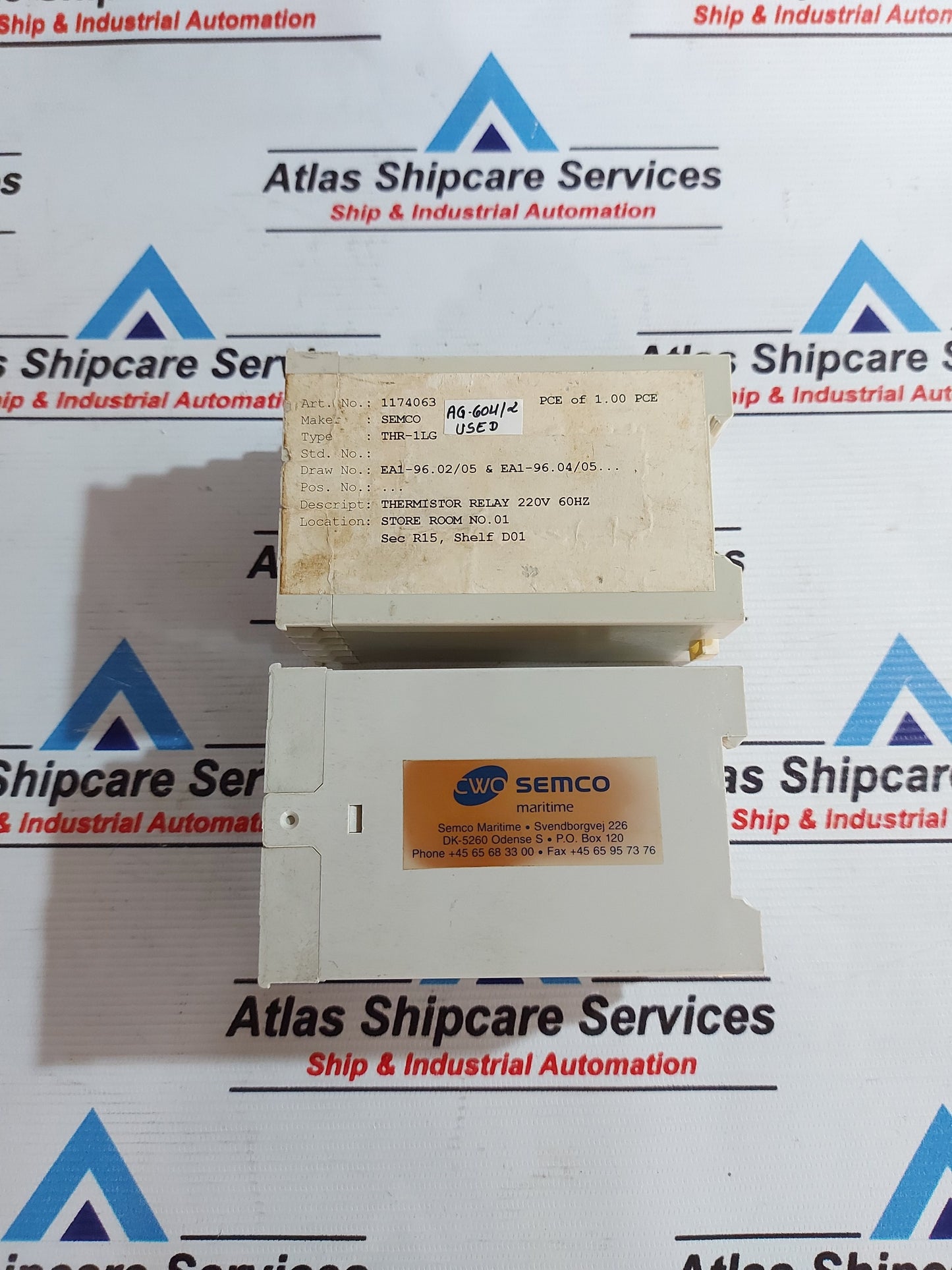 SEMCO THR-1LG THERMISTOR RELAY AG604