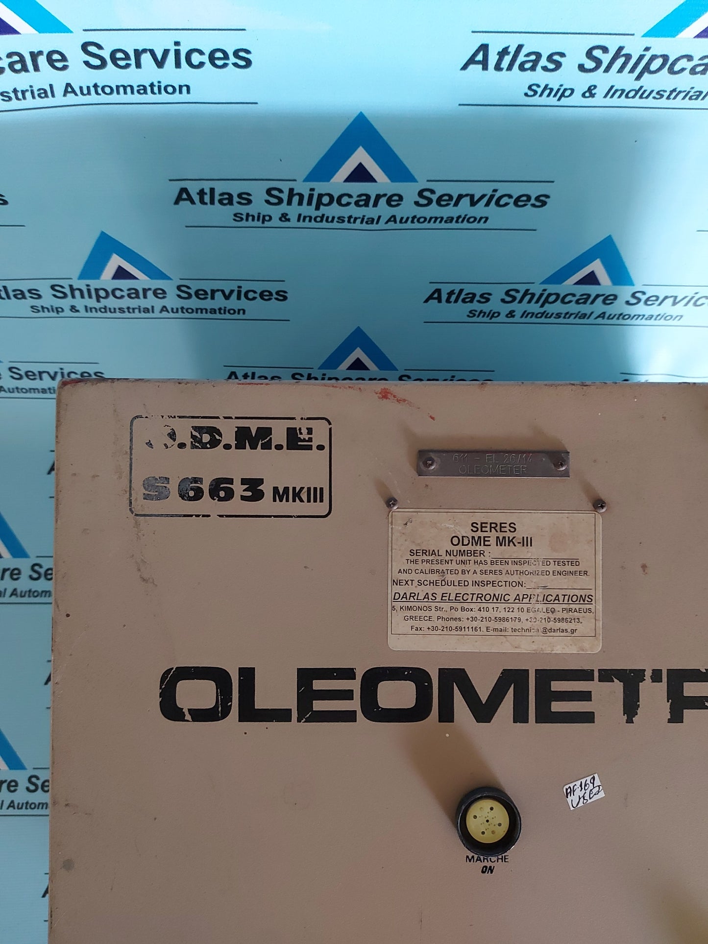 SERES ODME-S 663 MK III OIL DISCHARGE MONITORING UNIT