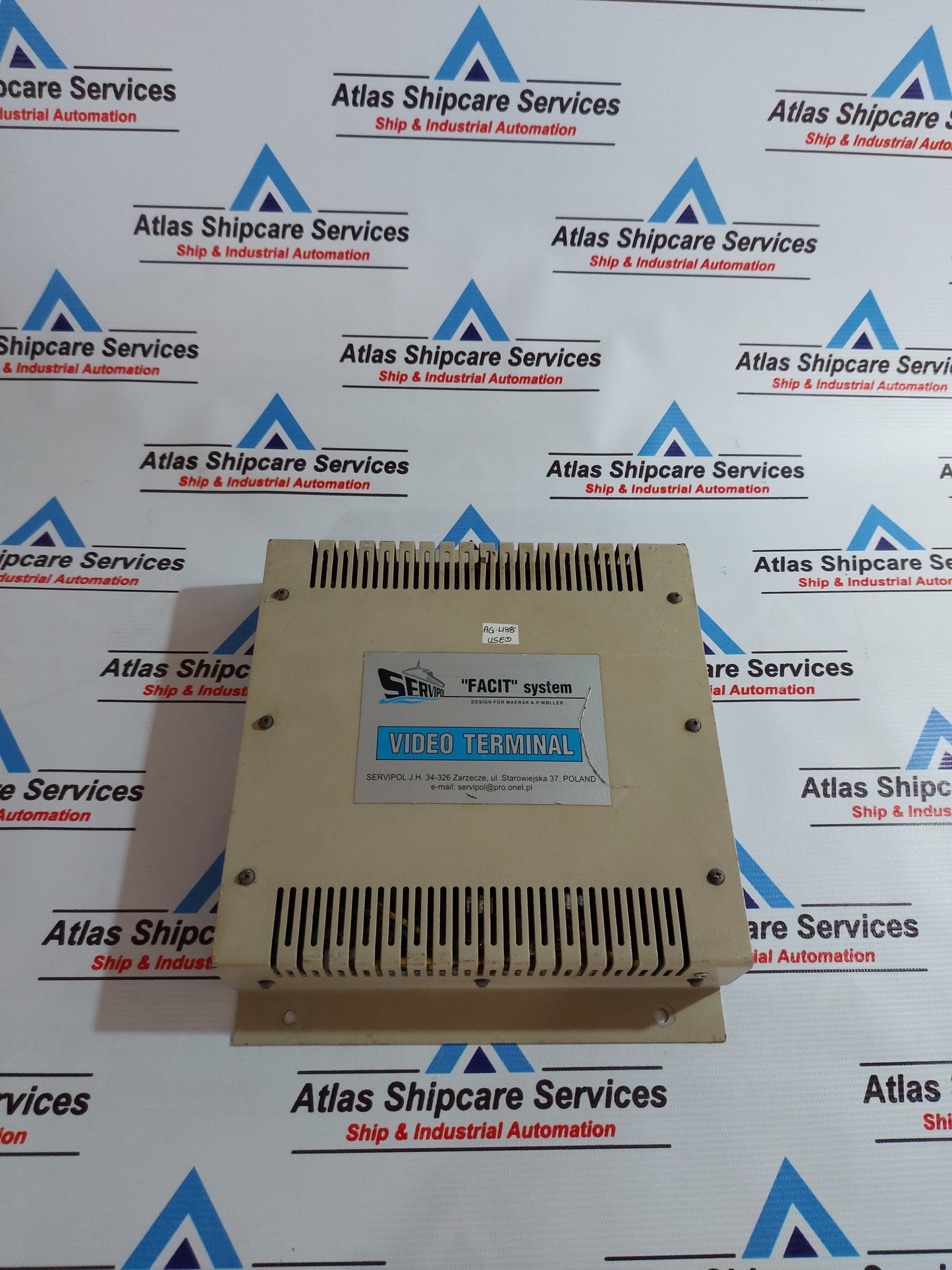 SERVIPOL SJ/01 VIDEO TERMINAL FACIT SYSTEM AG488