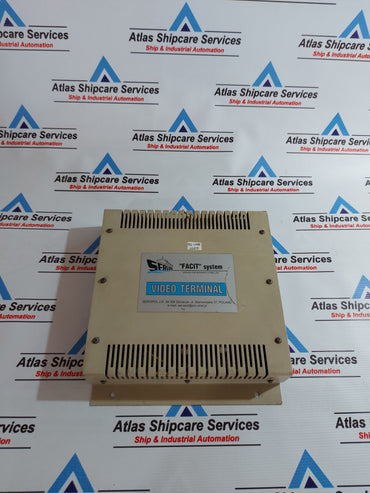 SERVIPOL SJ/01 VIDEO TERMINAL FACIT SYSTEM AG488