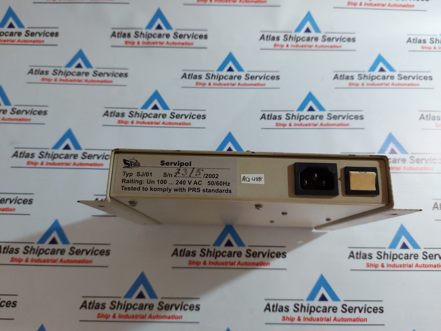 SERVIPOL SJ/01 VIDEO TERMINAL FACIT SYSTEM AG488