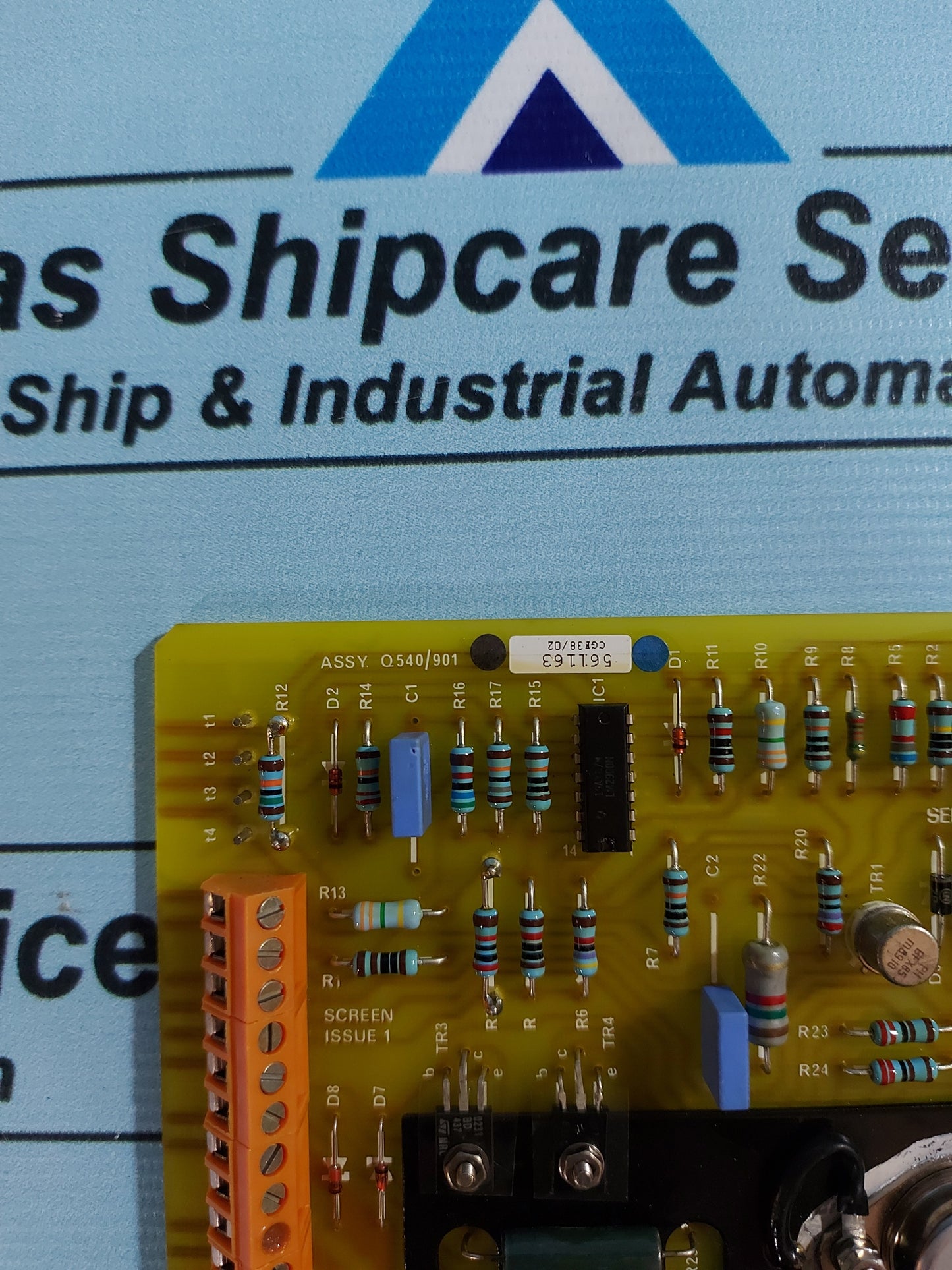 SERVOMAX Q540/901 POWER SUPPLY BOARD