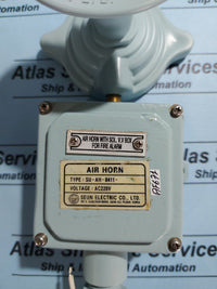 SEUN ELECTRIC SU-AH-8411 AIR HORH WITH SOLENOID VALVE