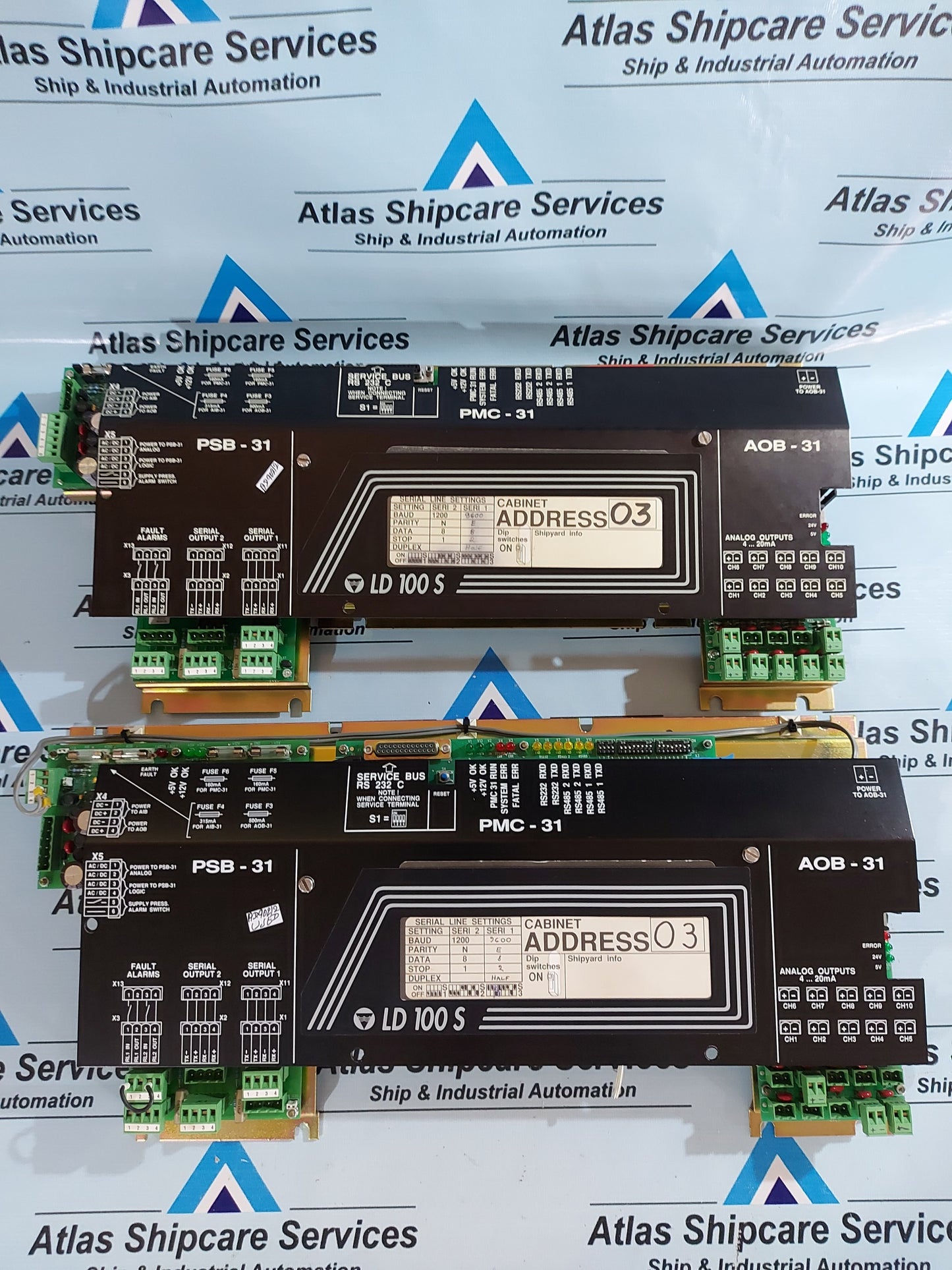 SF-CONTROL LEVELDATIC MULTIPOINT TRANSMITTER LD-100S CABINET 03