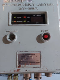 SHIMADZU ET-35A OIL CONTENT METER