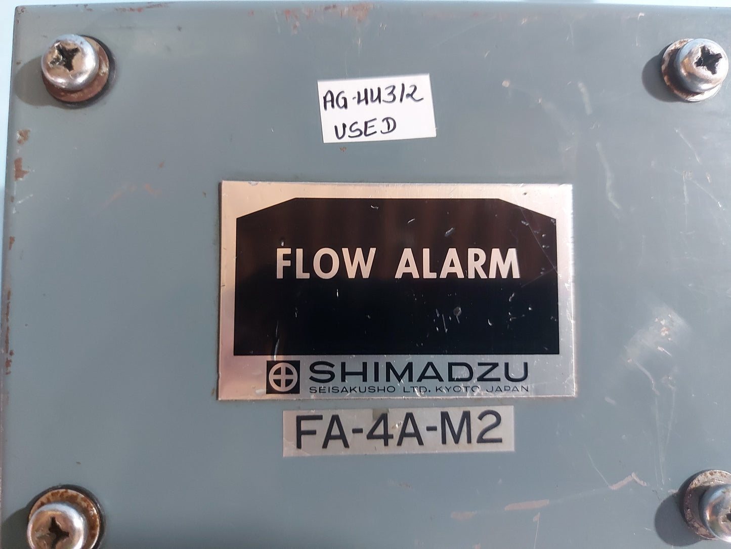 SHIMADZU FA-4A-M2 OIL FLOW ALARM AG443