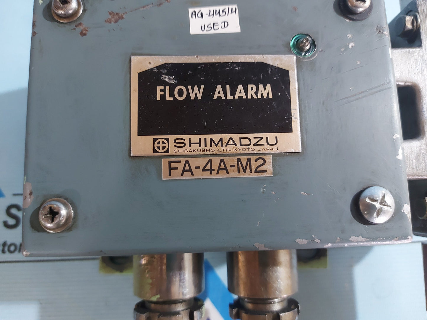 SHIMADZU FA-4A-M2 OIL FLOW ALARM AG445