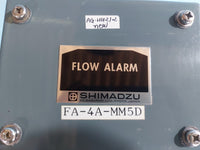 SHIMADZU FA-4A-MM5D FLOW ALARM FA-4A-M2 AG442