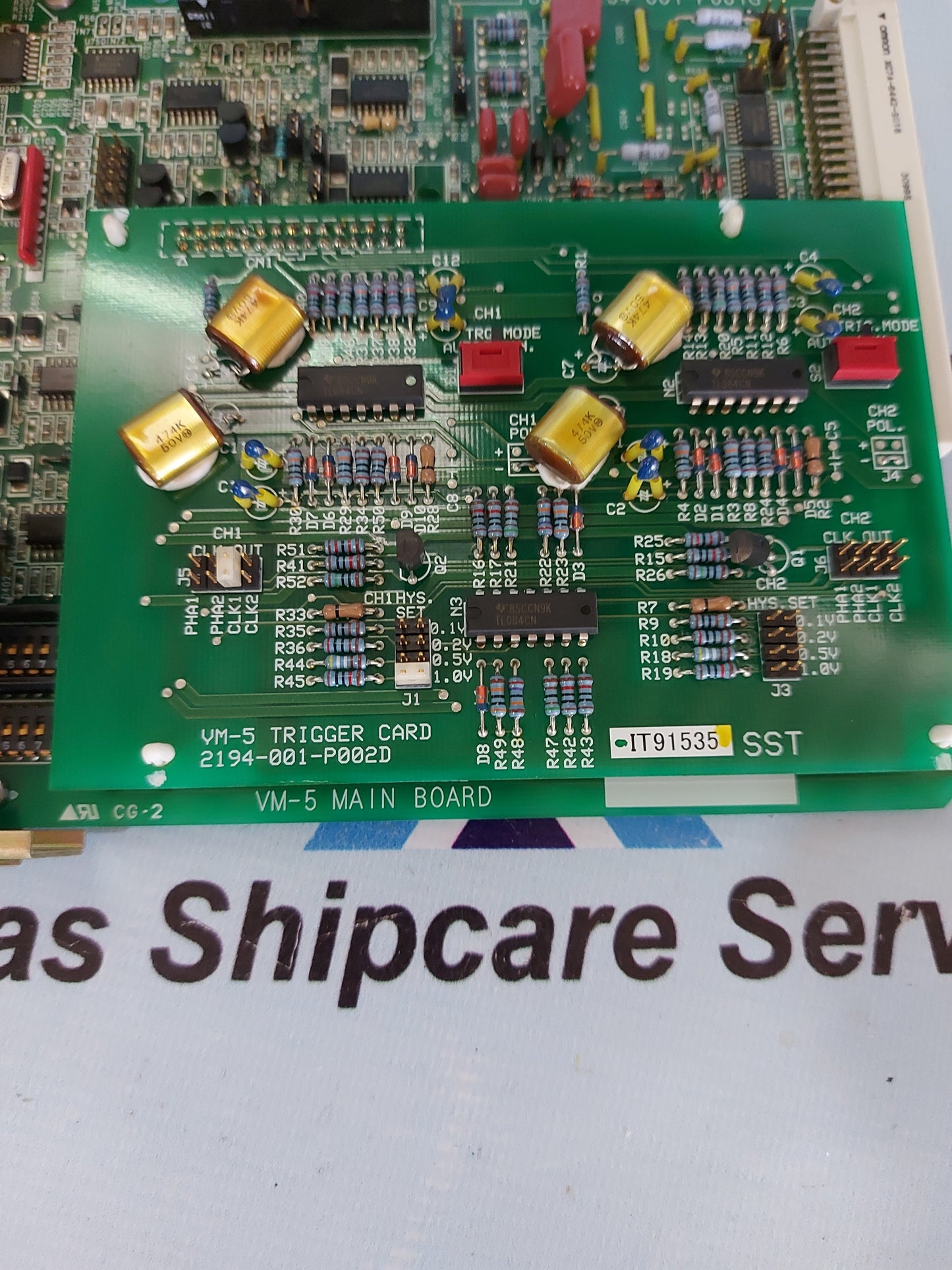 SHINKAWA VM-5C ECCENTRICITY MONITOR