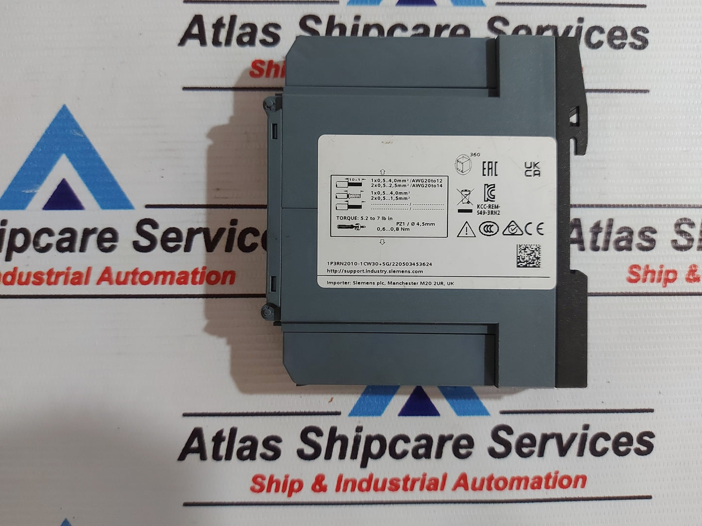 SIEMENS 3RN2010-1CW30 THERMISTOR MOTOR PROTECTION RELAY AG512