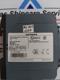 SIEMENS 3RN2010-1CW30 THERMISTOR MOTOR PROTECTION RELAY AG512