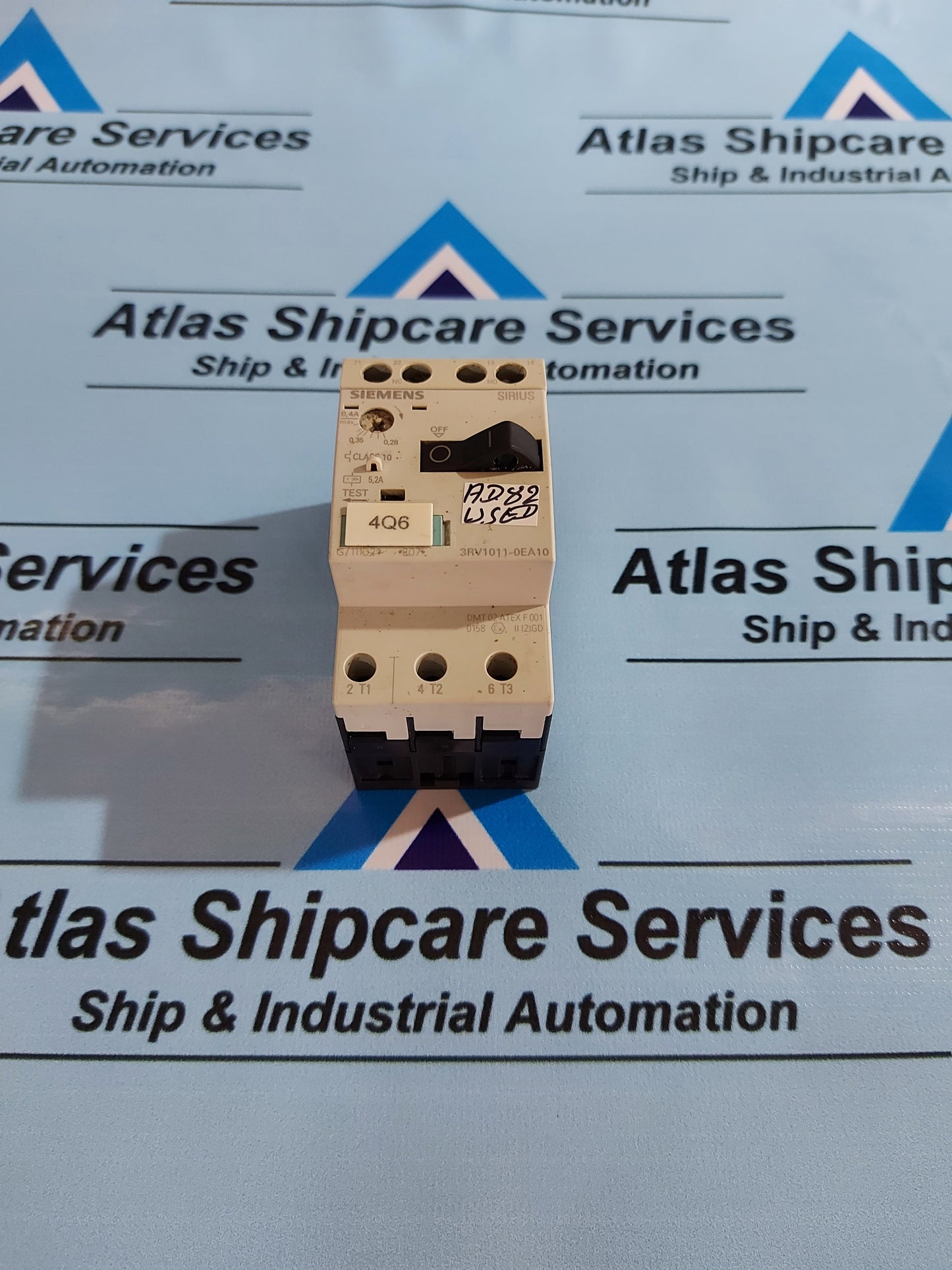 SIEMENS 3RV1011-0EA10 MOTOR STARTER PROTECTOR CIRCUIT BREAKER