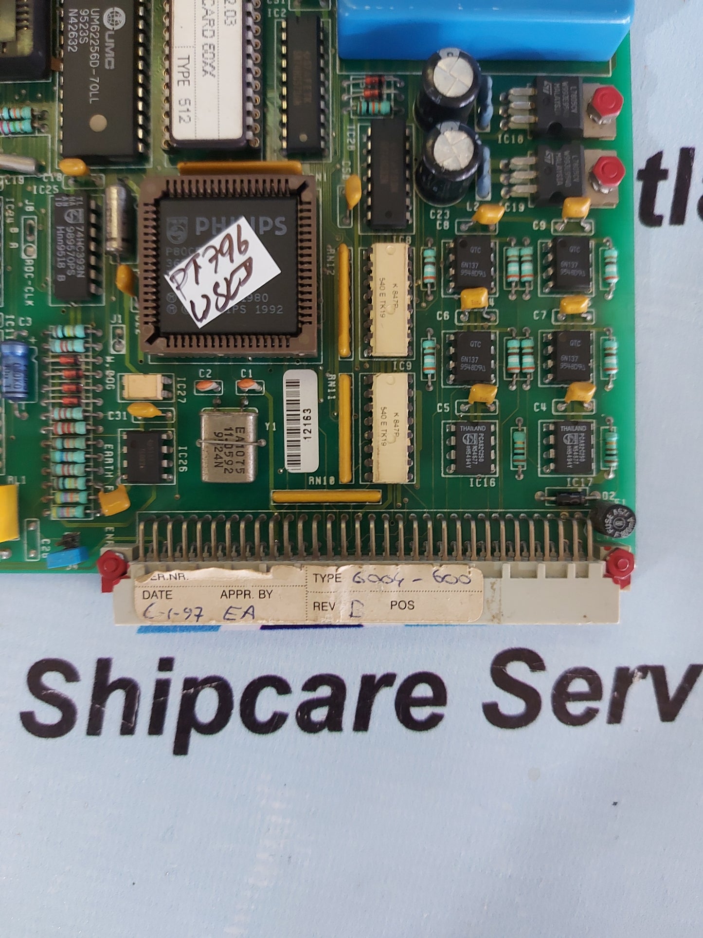 SIEMENS 6004-600 PCB CARD