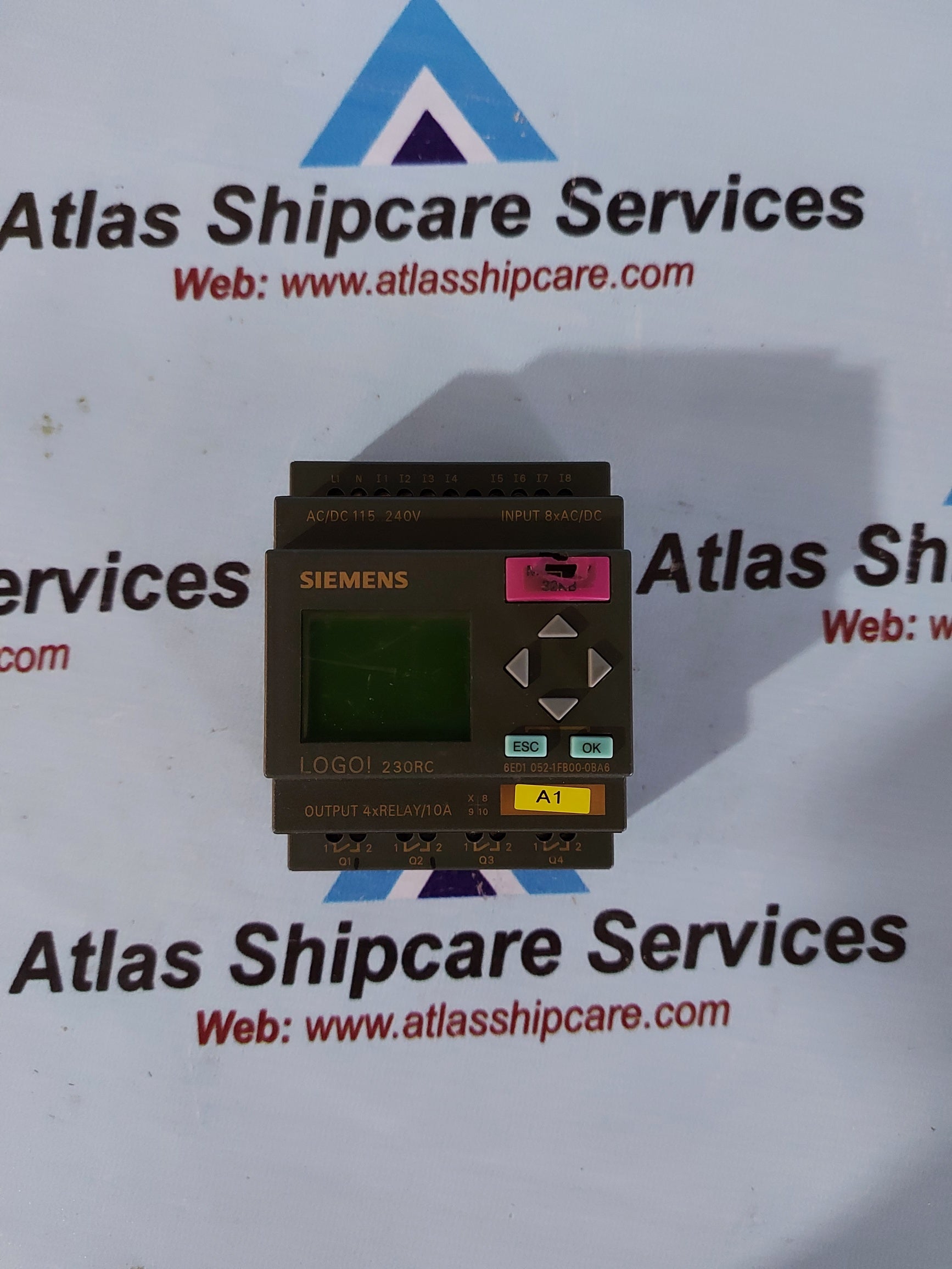 SIEMENS 6ED1052-1FB00-0BA6 LOGOI 230RC CONTROL MODULE