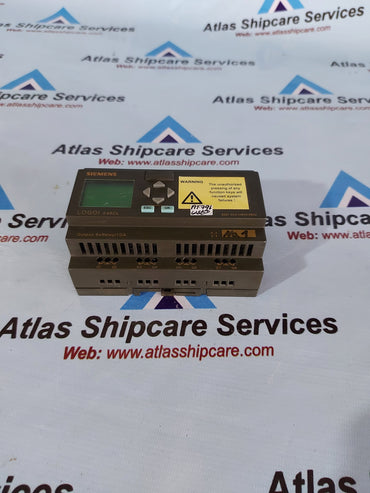 SIEMENS 6ED1053-1HB00-0BA2 LOGOI 24RCL CONTROL MODULE