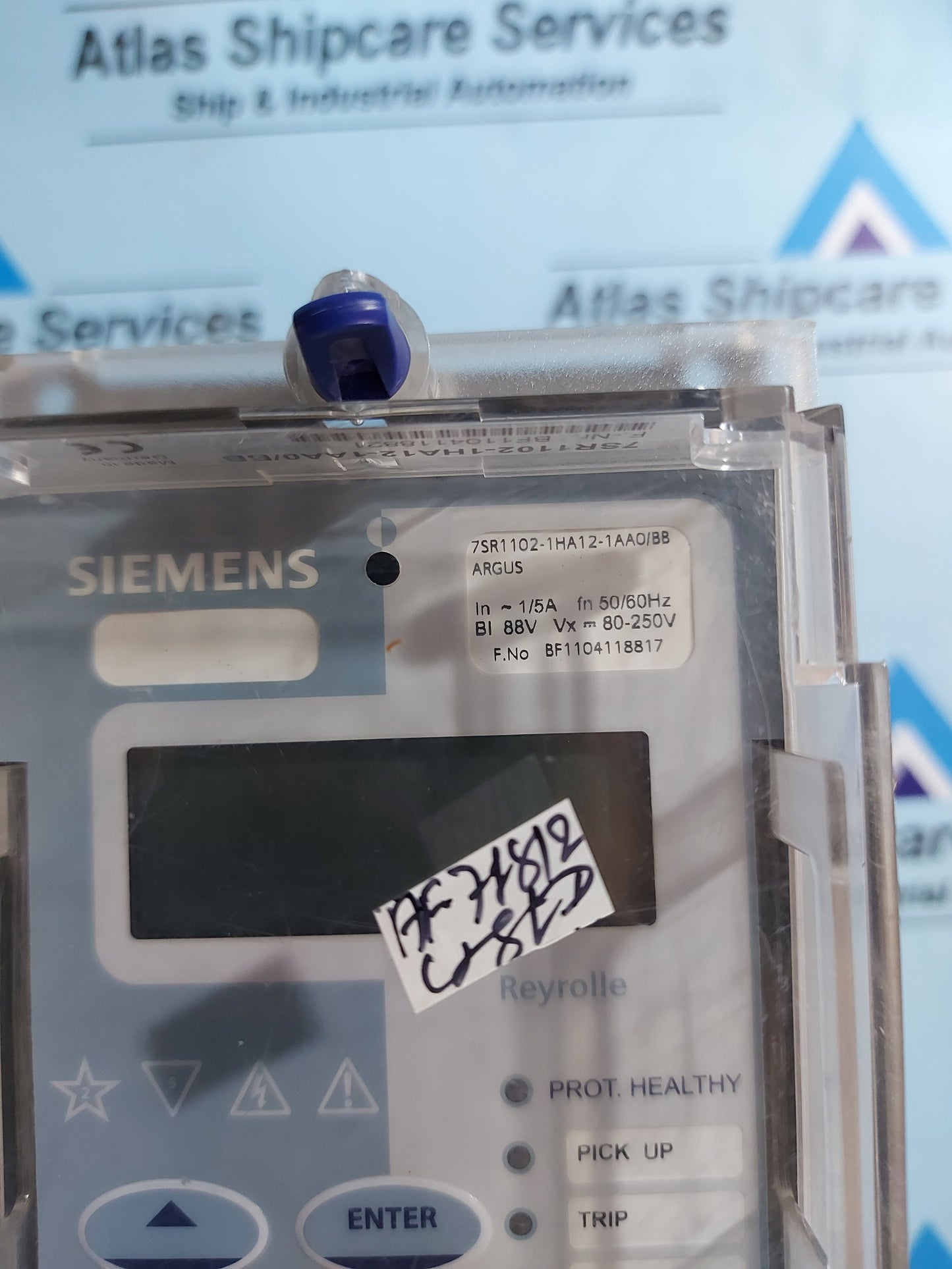 SIEMENS 7SR1102-1HA12-1AA0/BB OVERCURRENT PROTECTION RELAY REYROLLE ARGUS