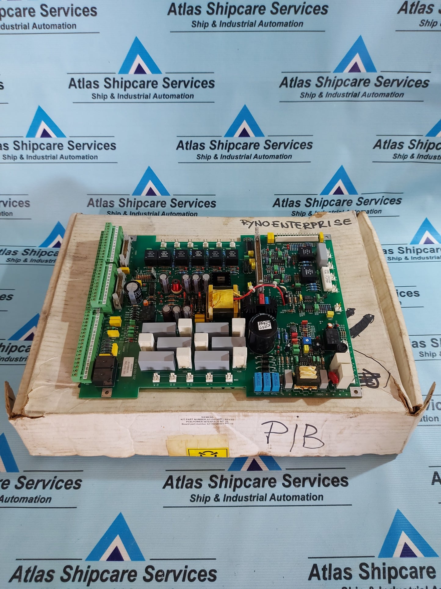 SIEMENS A1-116-100-501 IS10 CIRCUIT BOARD A1-416-200-002