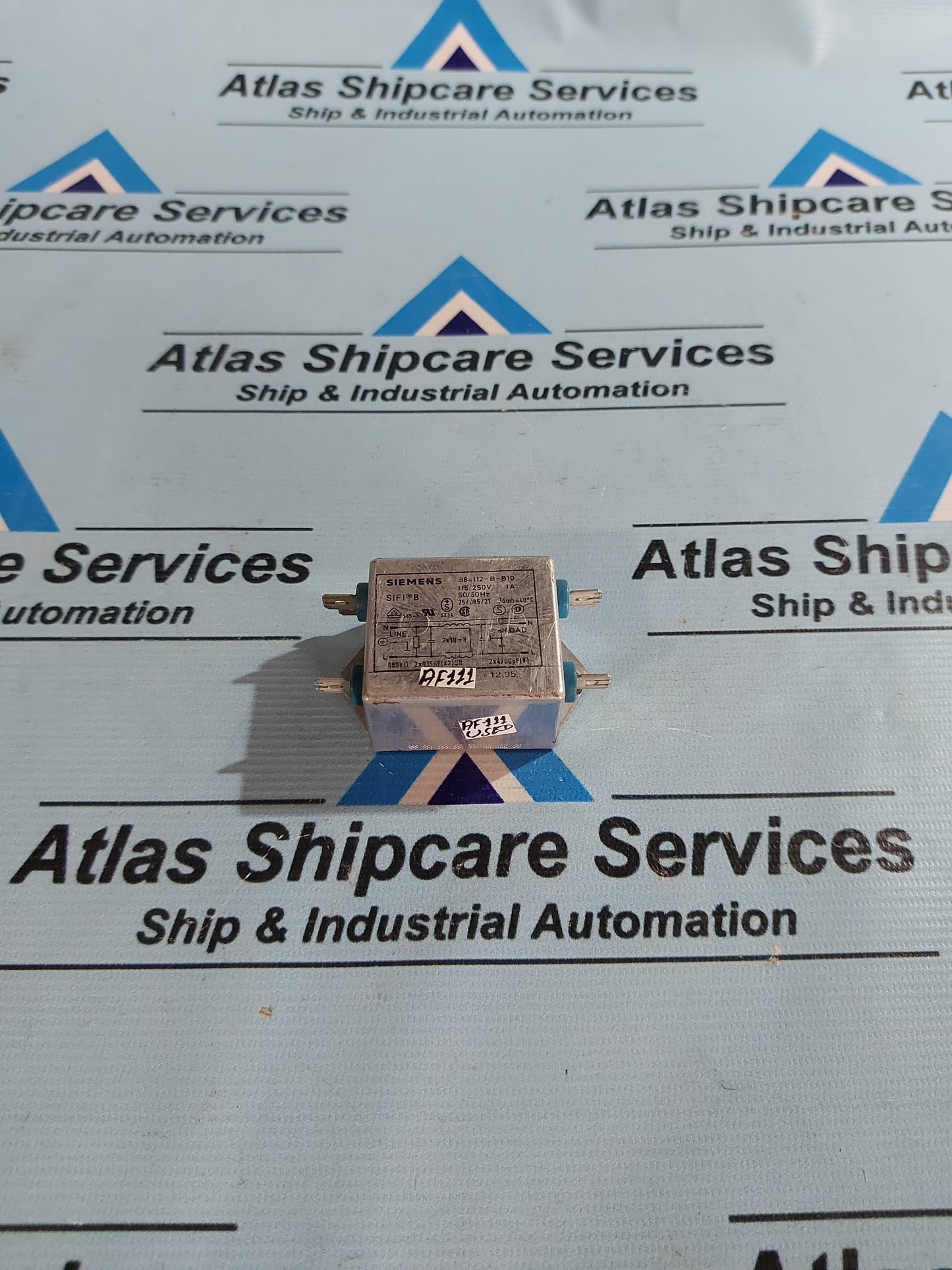 SIEMENS B84112-B-10 SIFI B 10 AMP LINE FILTER