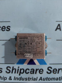 SIEMENS B84112-B-10 SIFI B 10 AMP LINE FILTER