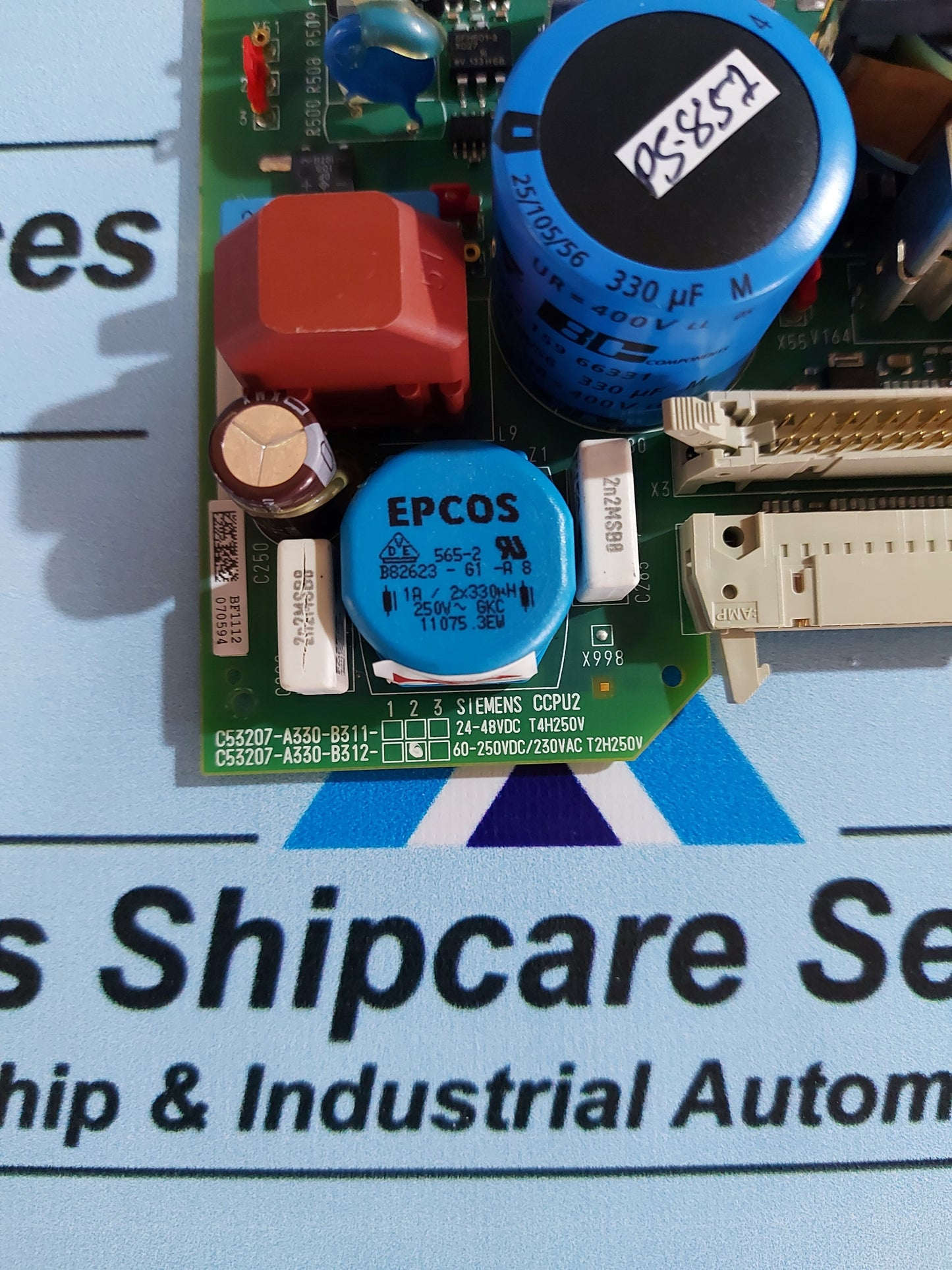 SIEMENS C53207-A330-B312-2 60-250VDC/230VAC T2H250V