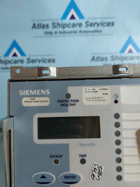 SIEMENS DAD 7SR2302-1BA87-0CA0/CC HIGH IMPEDANCE PROTECTION RELAY