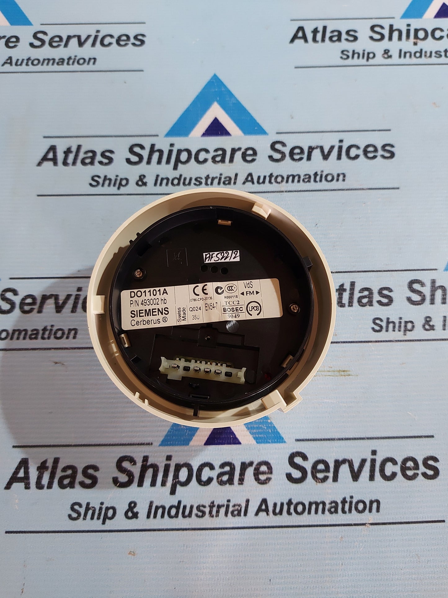 SIEMENS DO1101A SMOKE DETECTOR 493002 HB