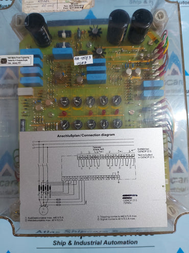 SIEMENS GENOP 23 S POWER PROTECTION RELAY