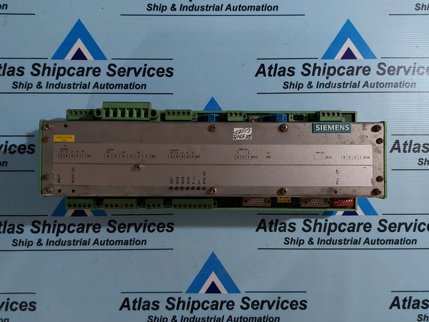 SIEMENS GENOP71 GENERATOR PROTECT AND SYNCHRONISING UNIT G24910-A106-B1