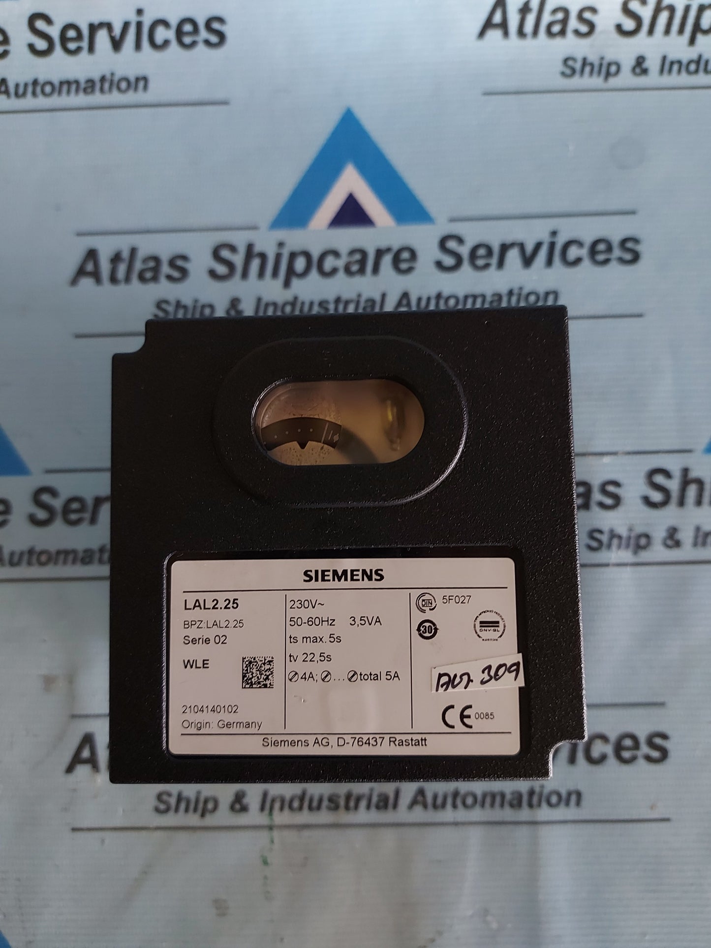 SIEMENS LAL2.25 OIL BURNER CONTROLLER 230V~ 50-60Hz 3,5A AG309