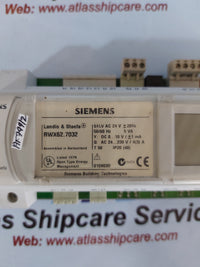 SIEMENS LANDIS &amp; STAEFA RWX62.7032 UNIVERSAL CONTROLLER