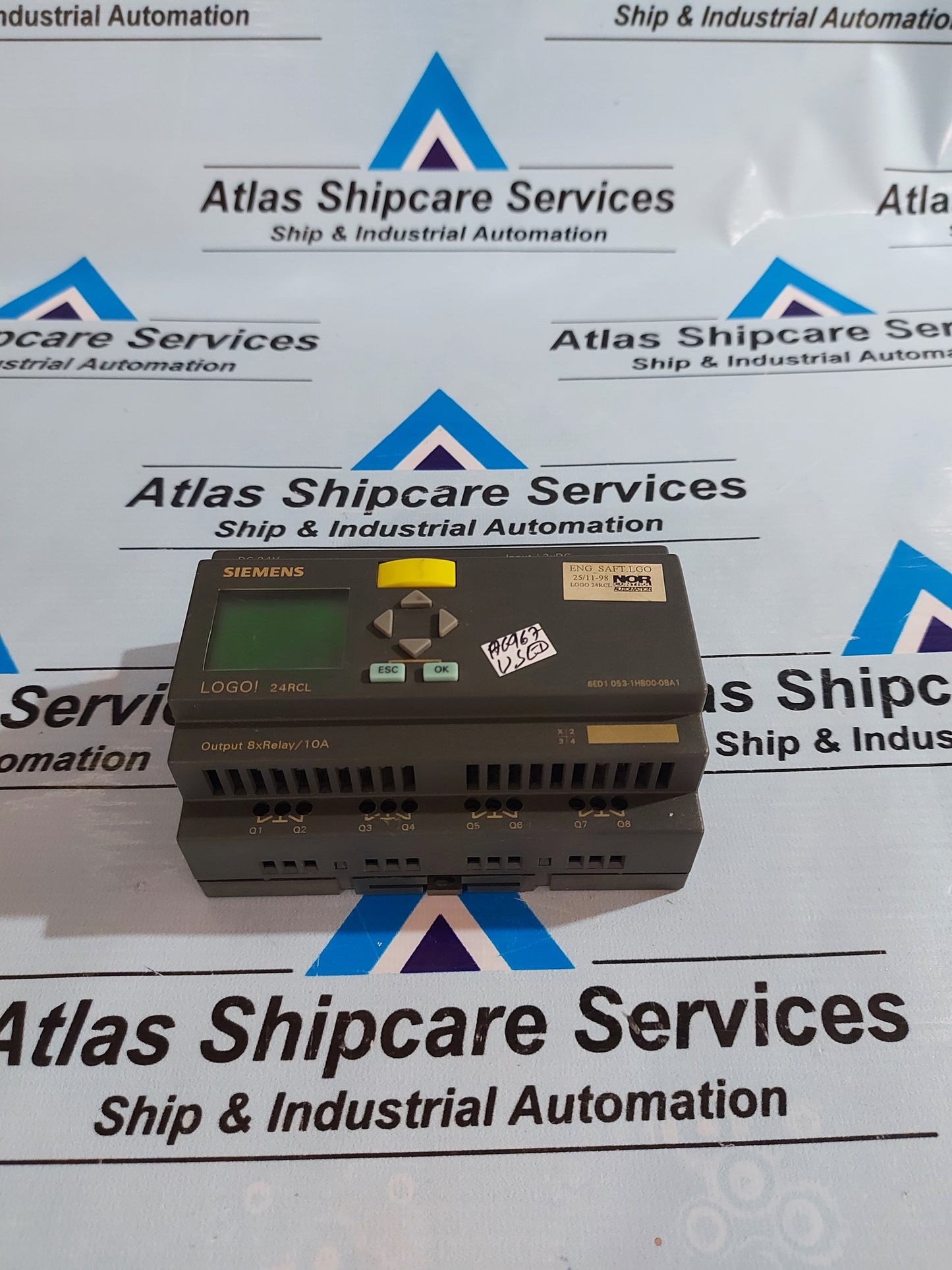 SIEMENS LOGOI 24RCL 6ED1 053-1HB00-0BA1 LOGIC MODULE