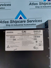 SIEMENS QLCAIAAN CAI QUADLOG CRITICAL ANALOG INPUT MODULE