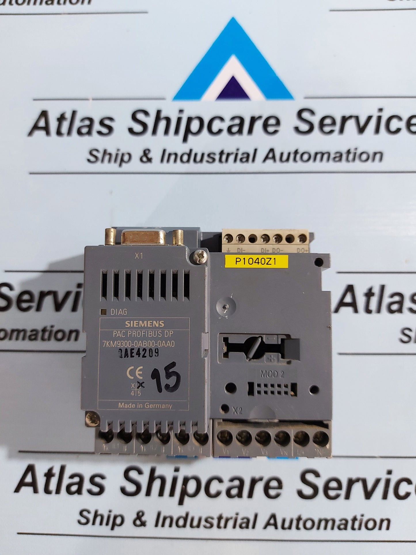 SIEMENS SENTRON PAC3200 7KM9300-0AB00-0AA0 PROFIBUS DP EXPANSION MODULE