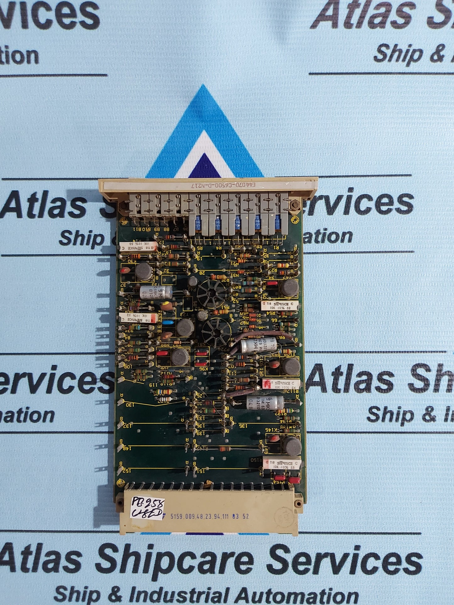 SIEMENS SIMADYN 6CD1020-8CC AMPLIFIER AND CONTROLLER MODULE PB258