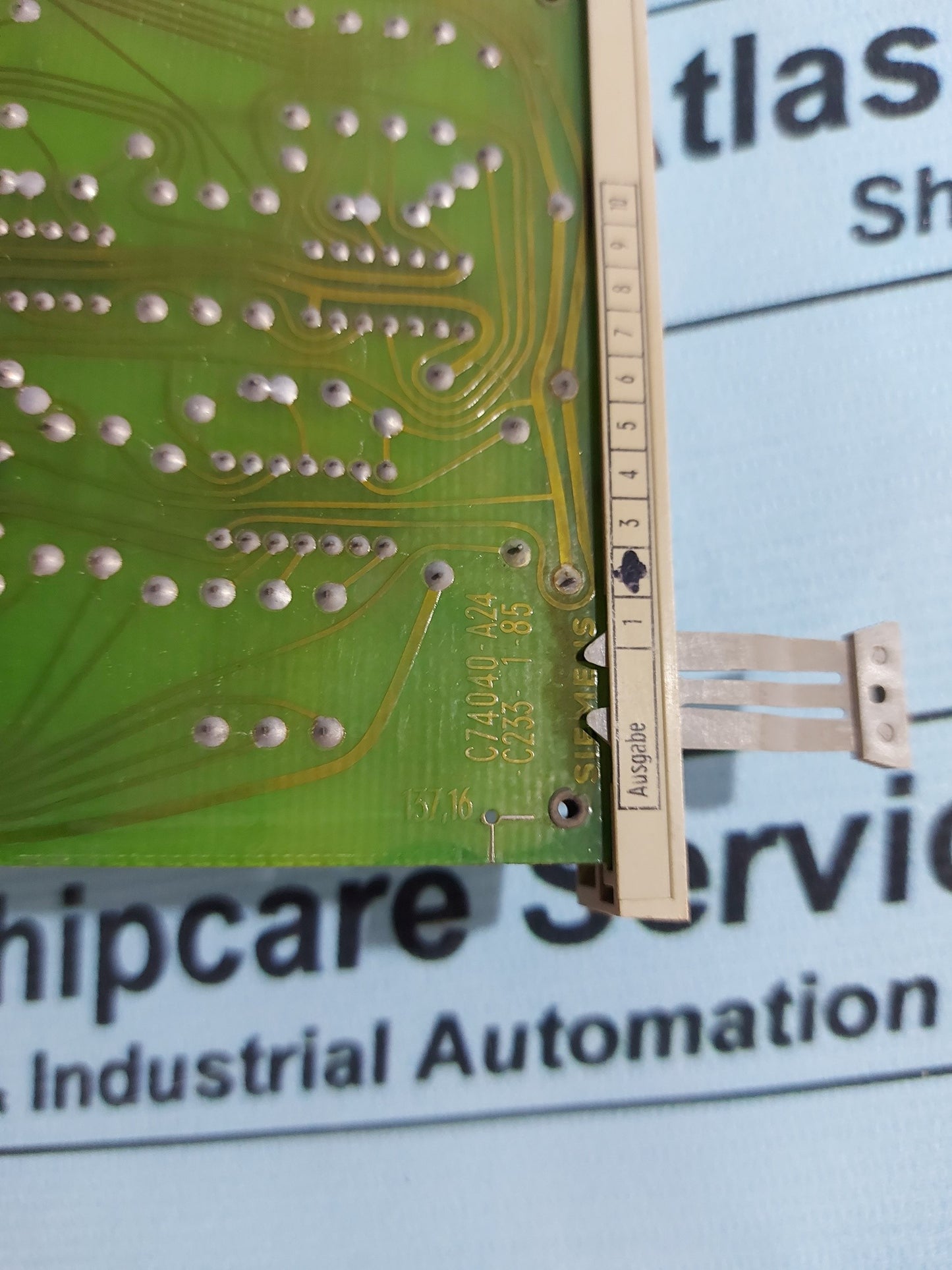 SIEMENS SIMATIC 6EC1 220-0A PCB CARD C 21 PB257