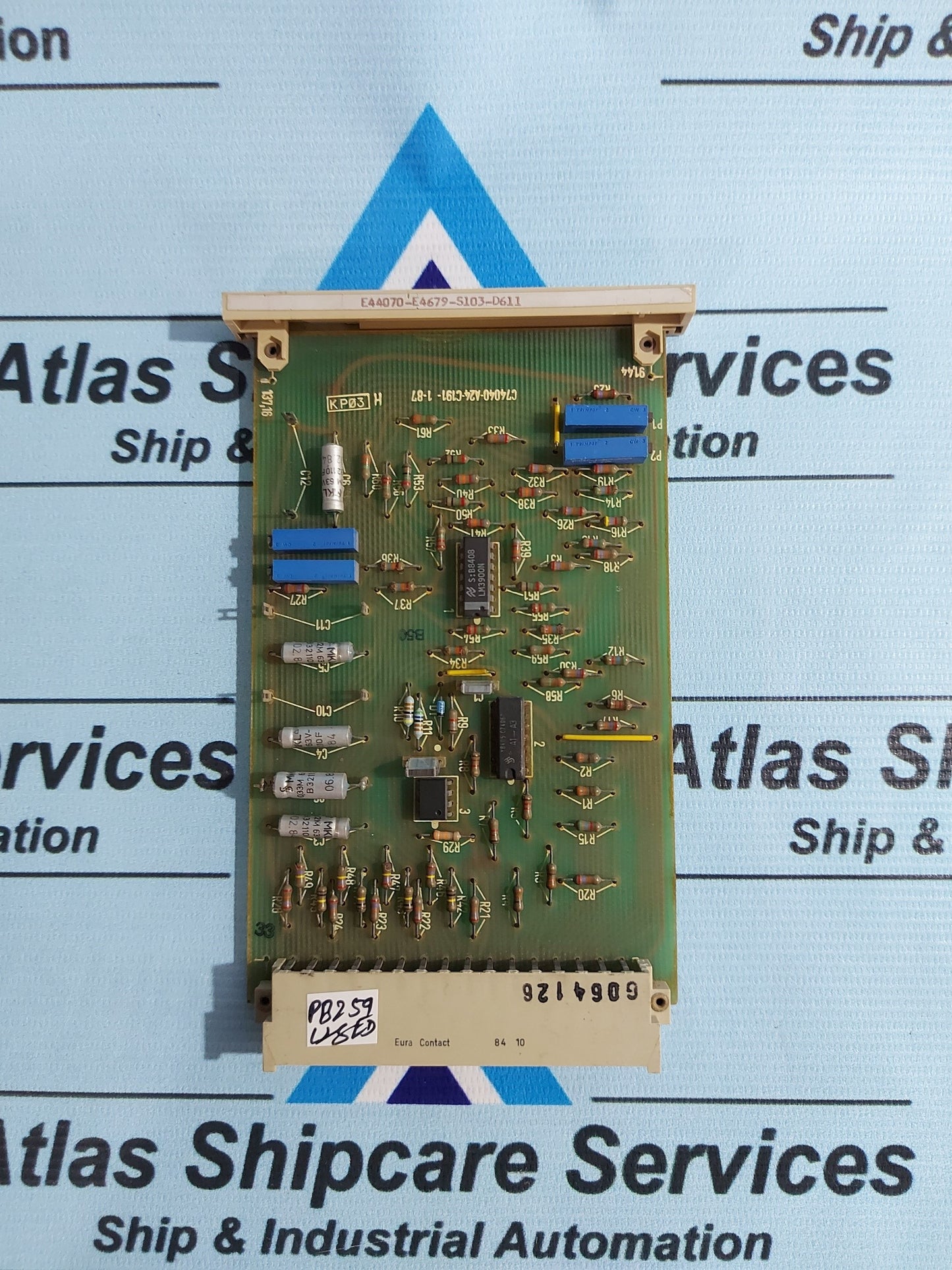 SIEMENS SIMATIC 6EC1 620-0A PCB CARD PB259