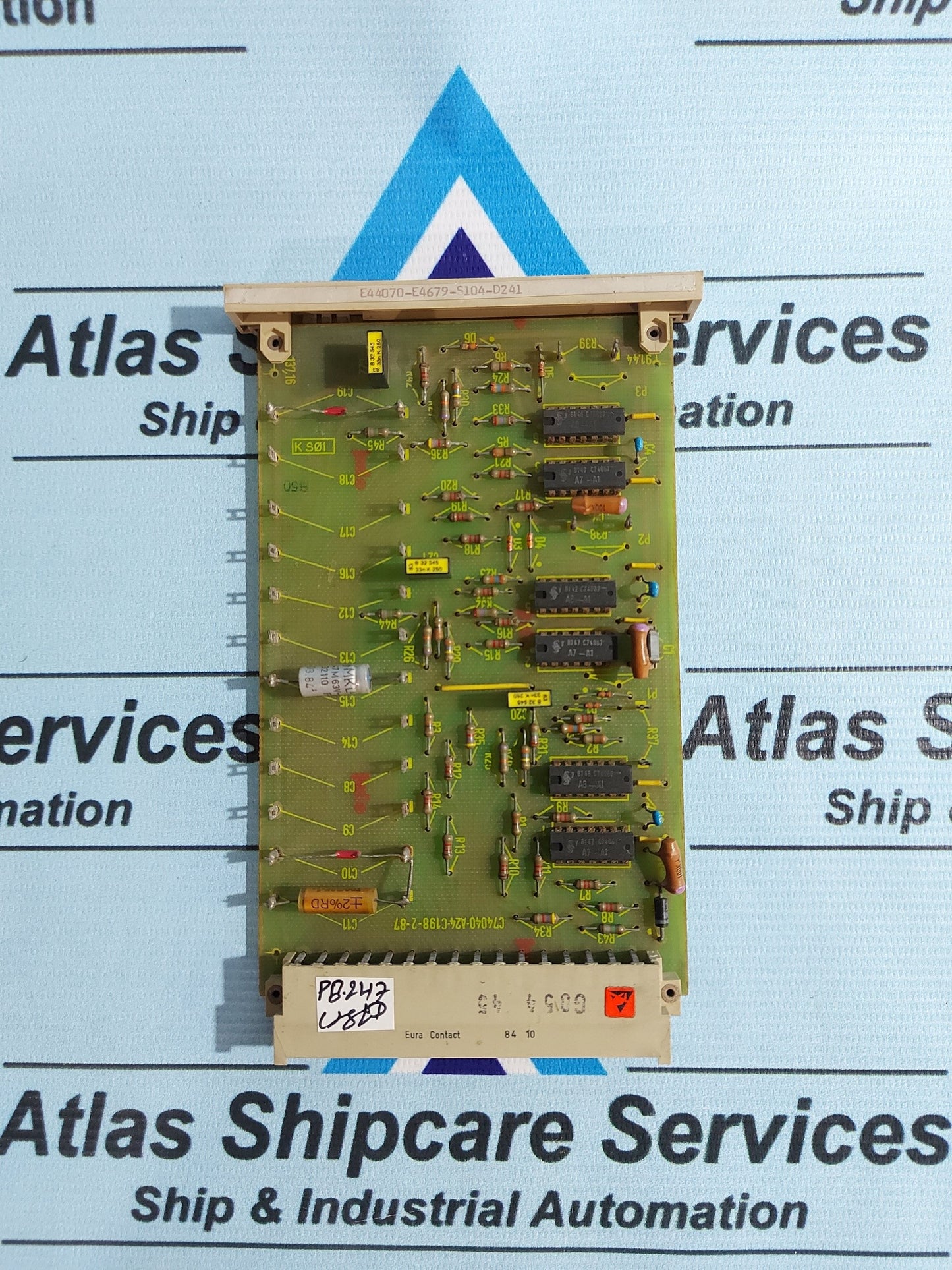 SIEMENS SIMATIC 6EC2 110-0A PCB CARD G 29