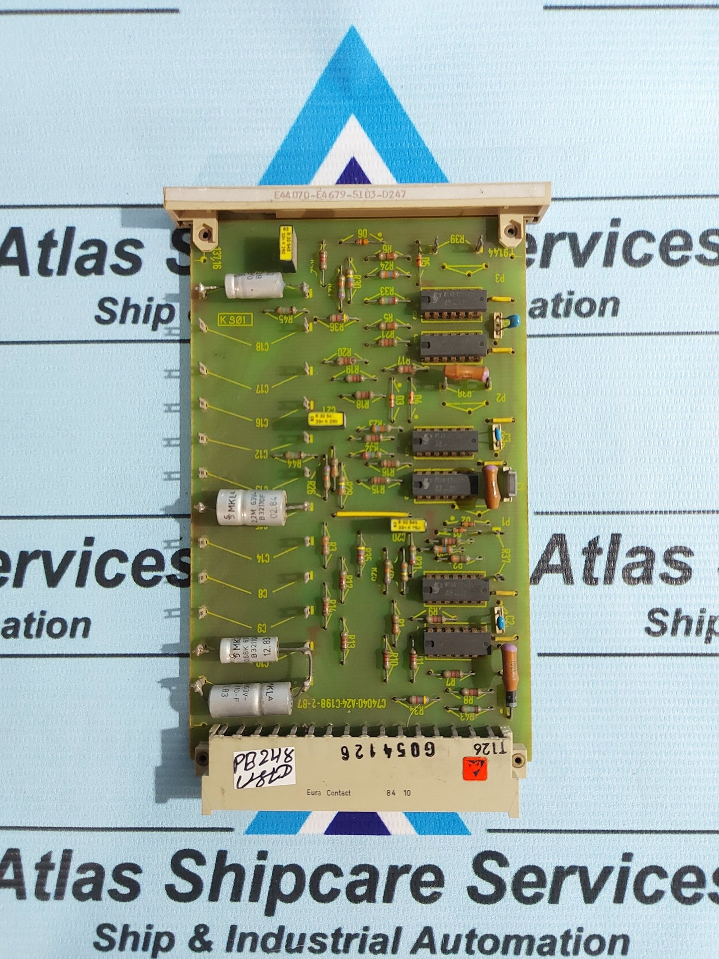 SIEMENS SIMATIC 6EC2 110-0A PCB CARD G 81