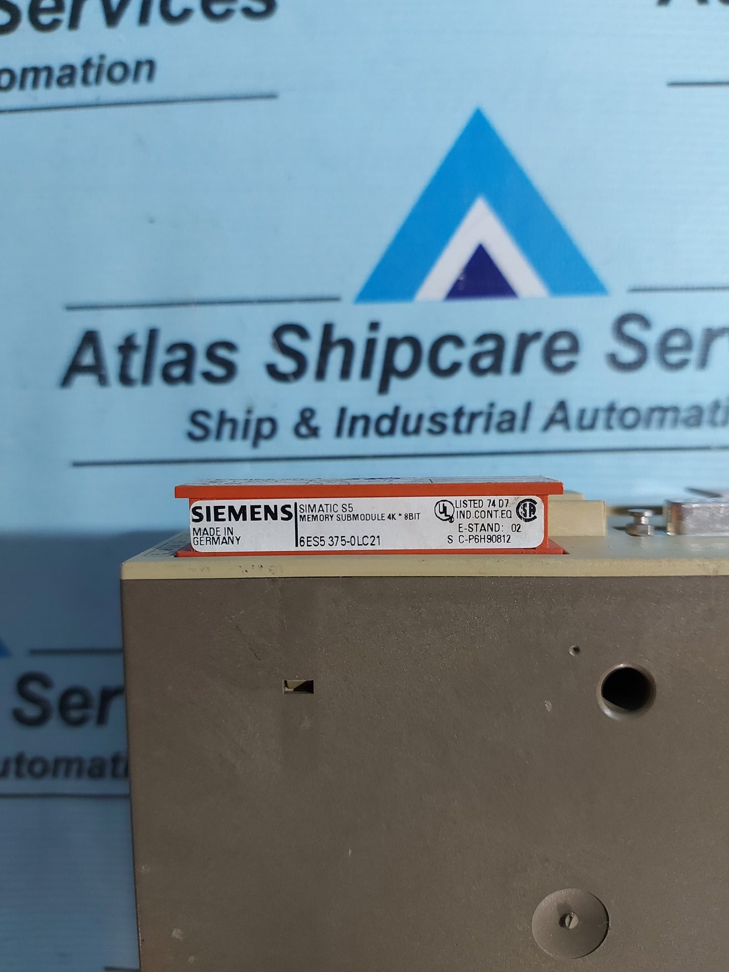 SIEMENS SIMATIC S5-100U 6ES5-102-8MA02 CPU 102 CENTRAL PROCESSING UNIT 24V DC AG142