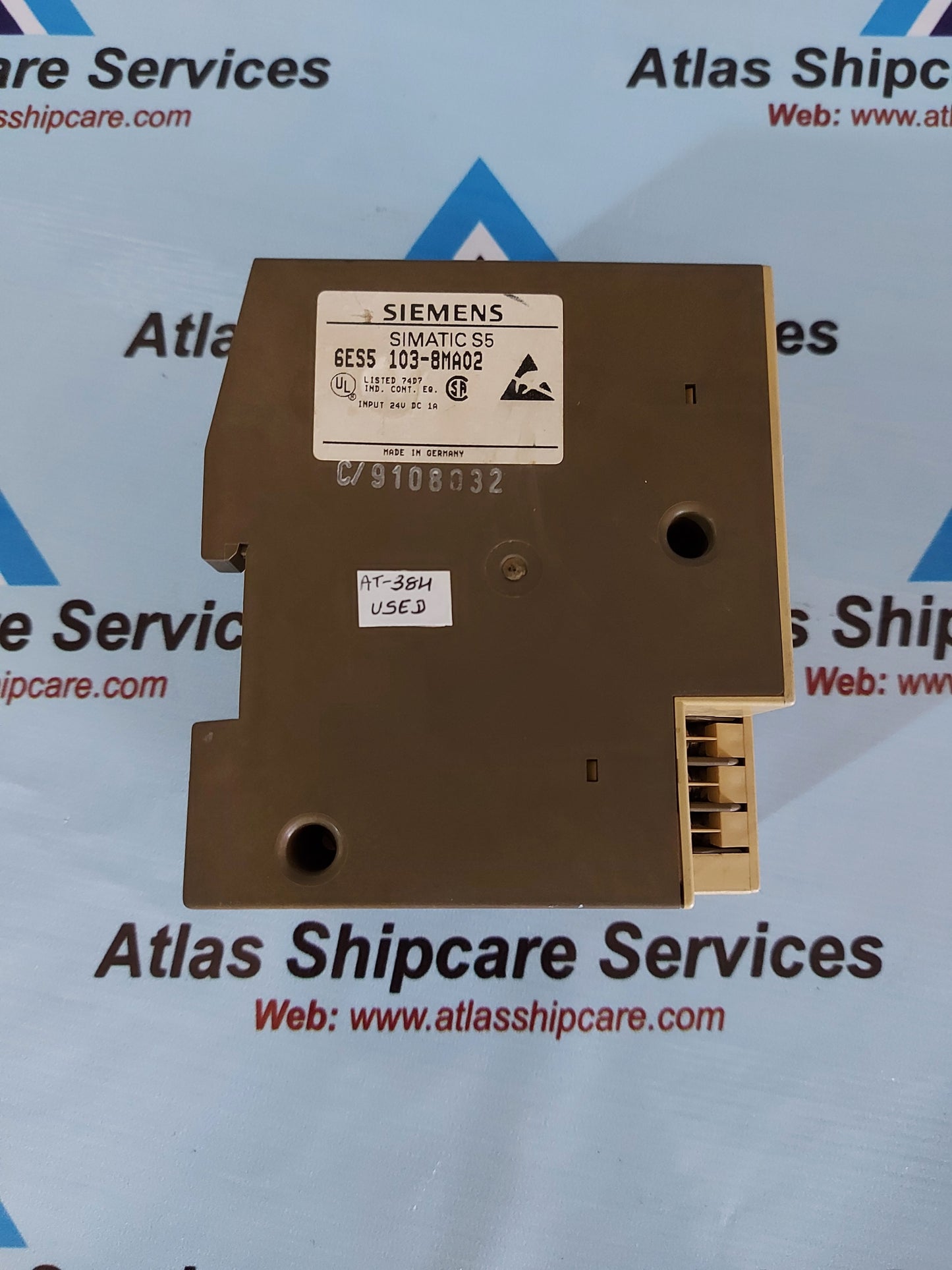 SIEMENS SIMATIC S5-100U 6ES5 103-8MA02 PROCESSOR MODULE