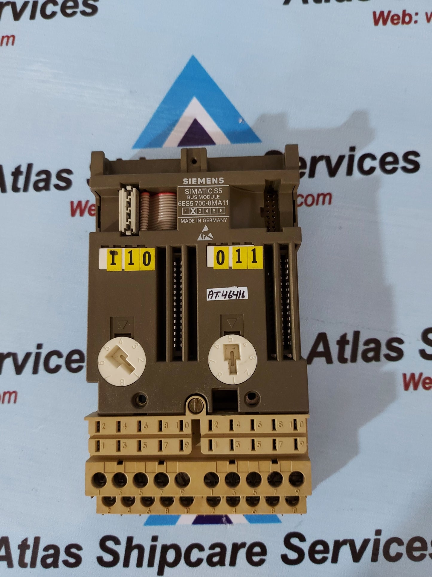 SIEMENS SIMATIC S5 6ES5 700-8MA11 BUS MODULE