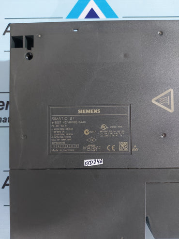 SIEMENS SIMATIC S7-400 6ES7 407-0KR02-0AA0 POWER SUPPLY