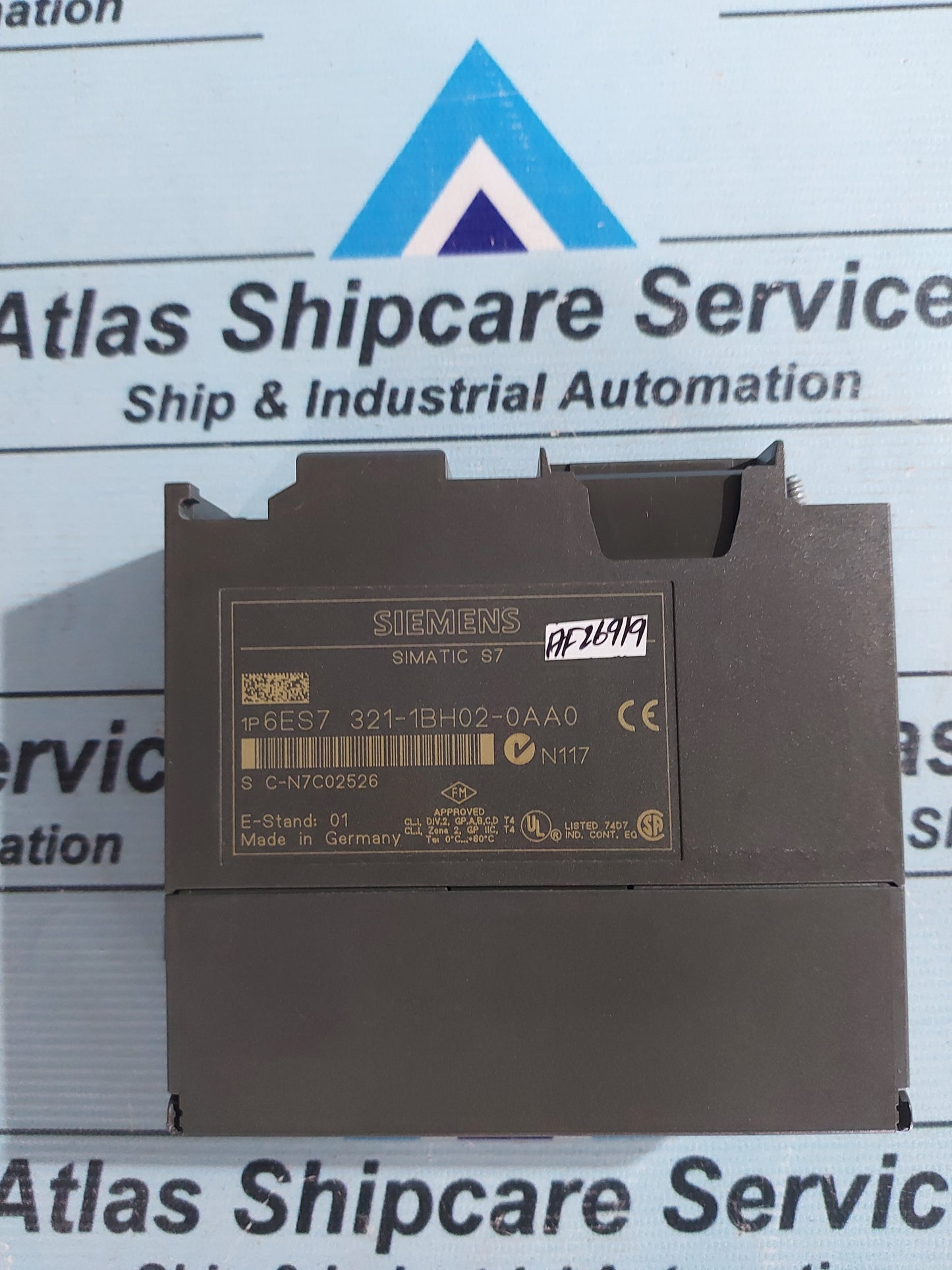 SIEMENS SIMATIC S7 6ES7 321-1BH02-0AA0 INPUT MODULE