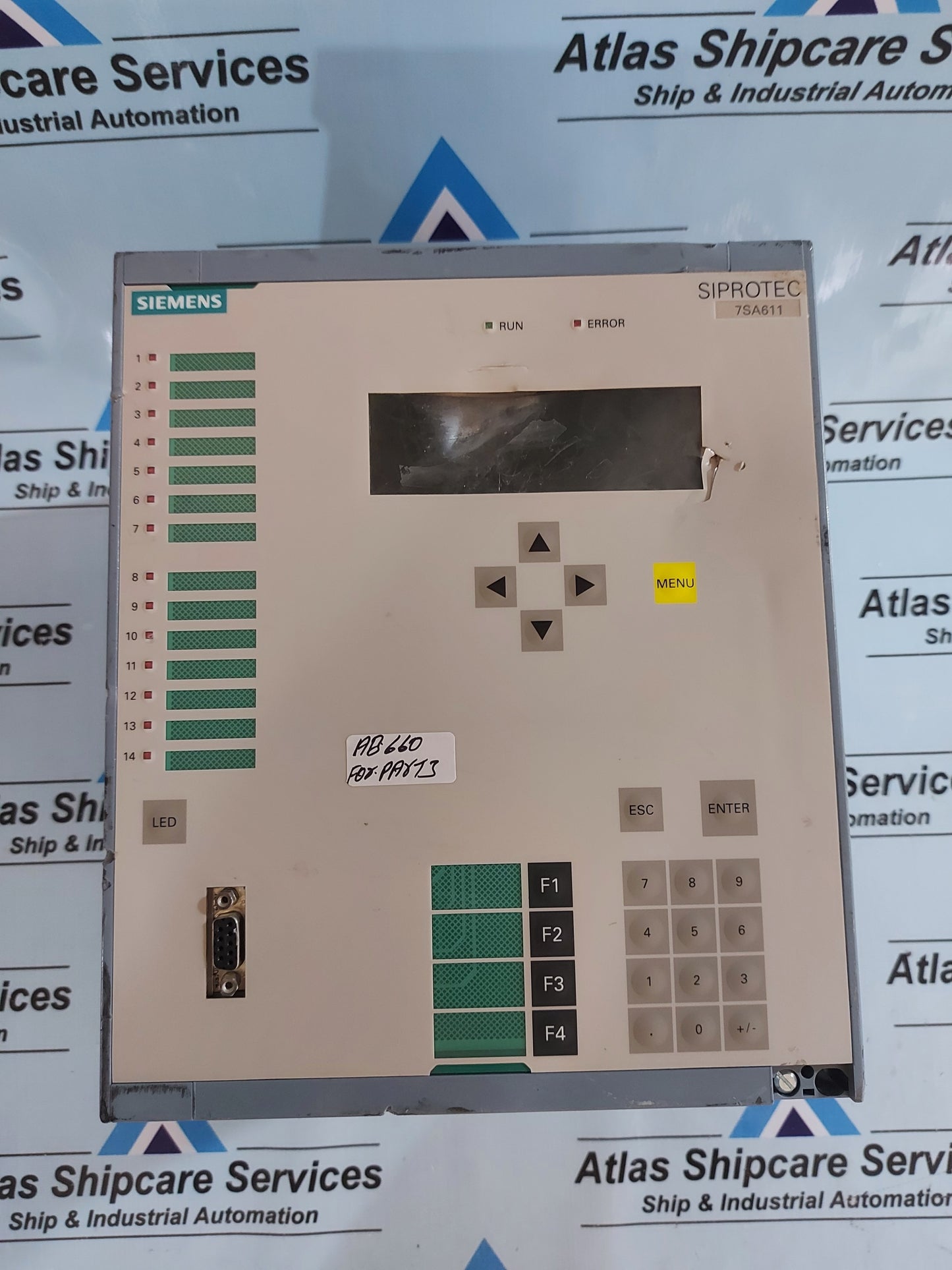 SIEMENS SIPROTEC 7SA6111-4MB92-4PP5/FF DISTANCE PROTECTION RELAY