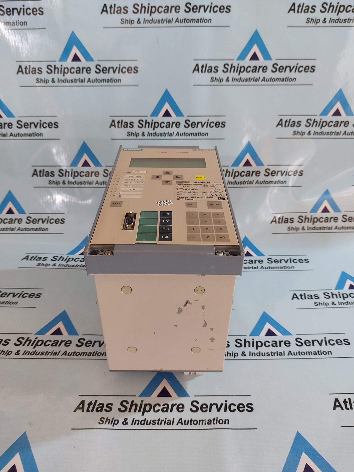 SIEMENS SIPROTEC 7SD61 LINE DIFFERENTIAL PROTECTION RELAY 7SD6101-5BB99-1RK0/EE