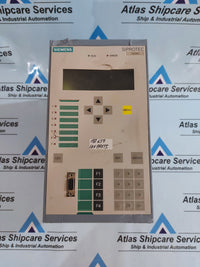 SIEMENS SIPROTEC 7SD6101-4BB99-0BJ0/EE LINE DIFFERENTIAL PROTECTION RELAY